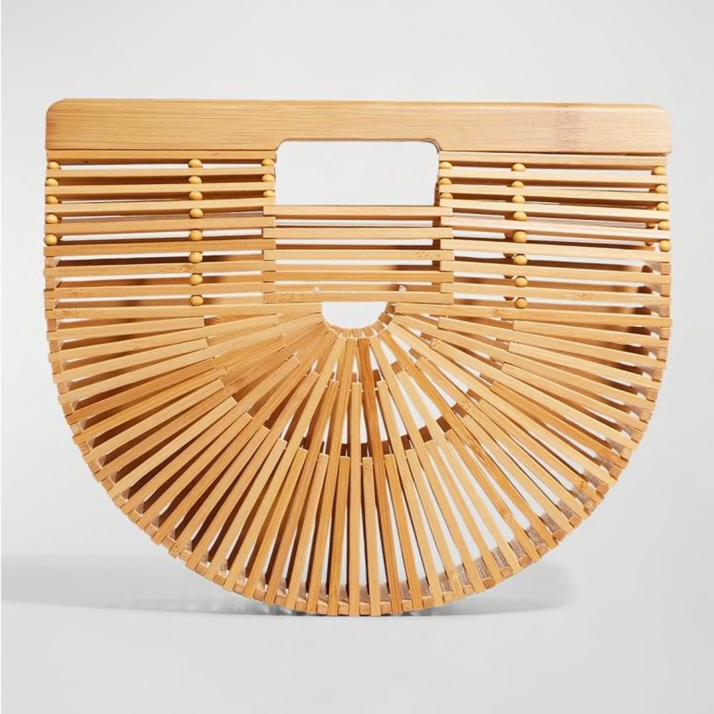 Cult Gaia Bamboo Ark Small Top Handle Bag